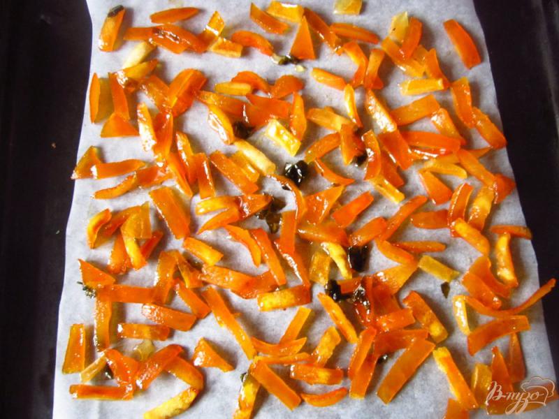Фото приготовление рецепта: Апельсиновые цукаты шаг №4