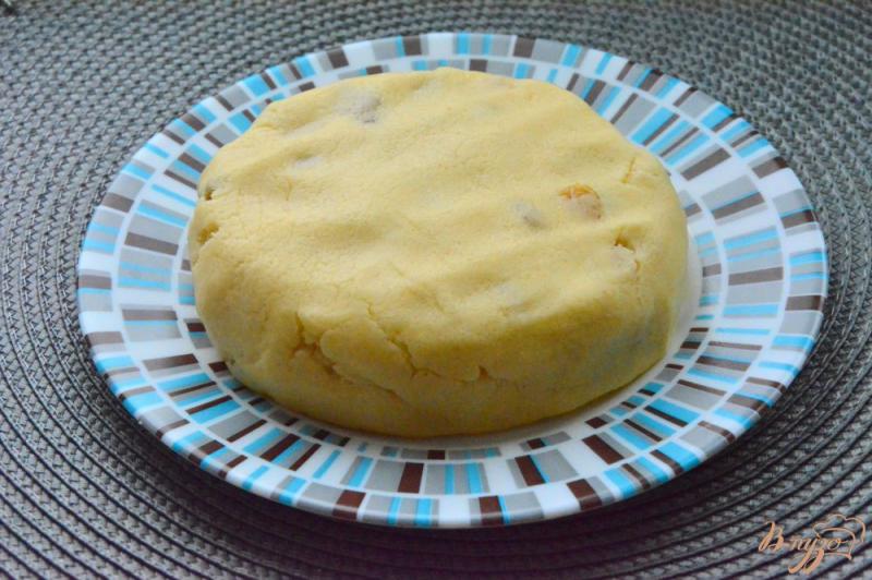 Фото приготовление рецепта: Песочное печенье с манкой шаг №4