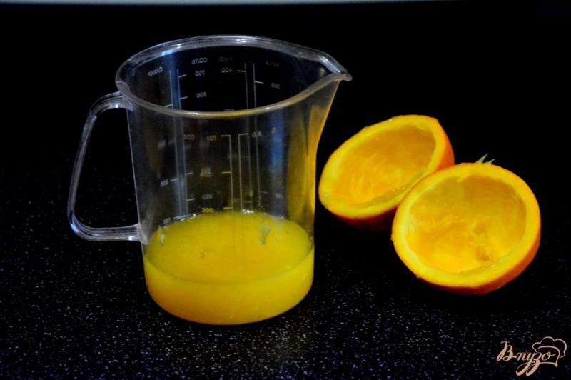 Фото приготовление рецепта: Апельсиновые панкейки шаг №1