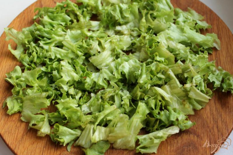 Фото приготовление рецепта: Микс салат с бужениной и сыром шаг №1