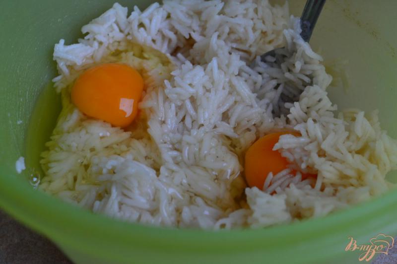 Фото приготовление рецепта: Овощной суп с рисовыми шариками шаг №4