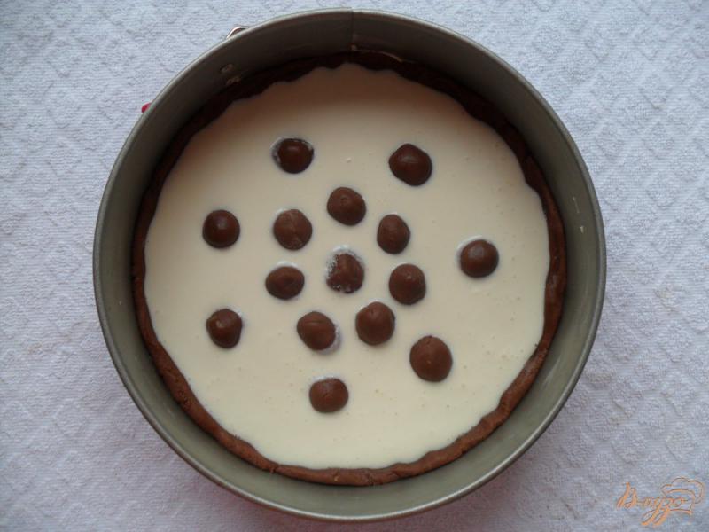 Фото приготовление рецепта: Пирог с творожным кремом шаг №7