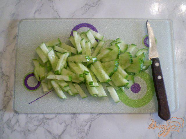 Фото приготовление рецепта: Дачный салат шаг №2