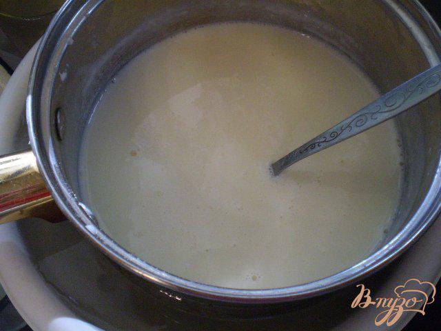 Фото приготовление рецепта: Молочное мороженое шаг №5