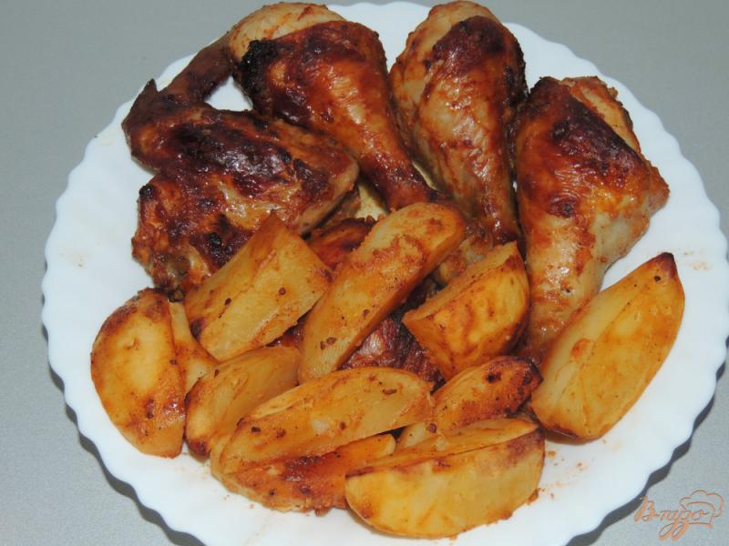 Фото приготовление рецепта: Курица в пикантном соусе шаг №6