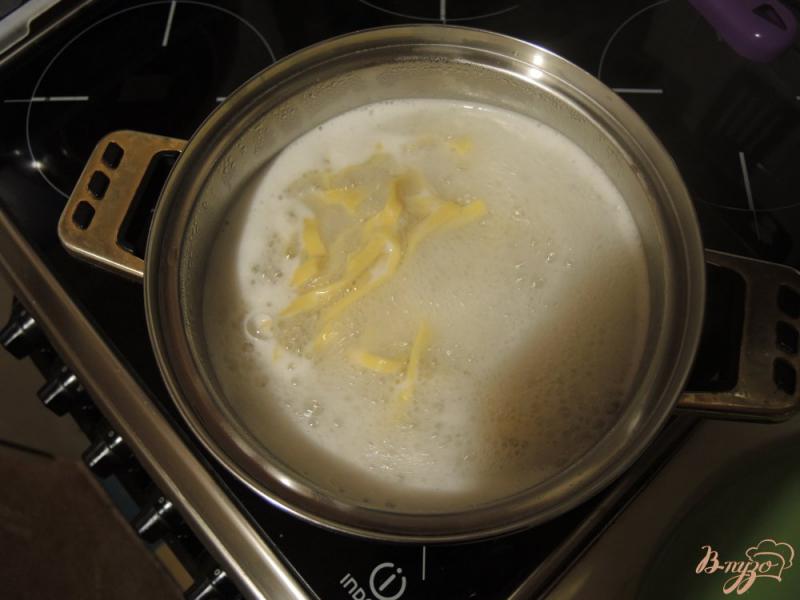 Фото приготовление рецепта: Домашняя яичная лапша с курицей и овощами шаг №12
