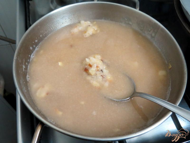 Фото приготовление рецепта: Суп пюре с чечевицей и копчёностями шаг №9