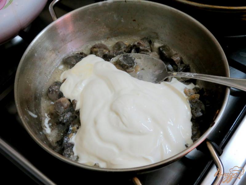 Фото приготовление рецепта: Зразы картофельные с грибами шаг №9