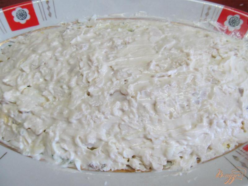 Фото приготовление рецепта: Салат из отваренной щуки шаг №9
