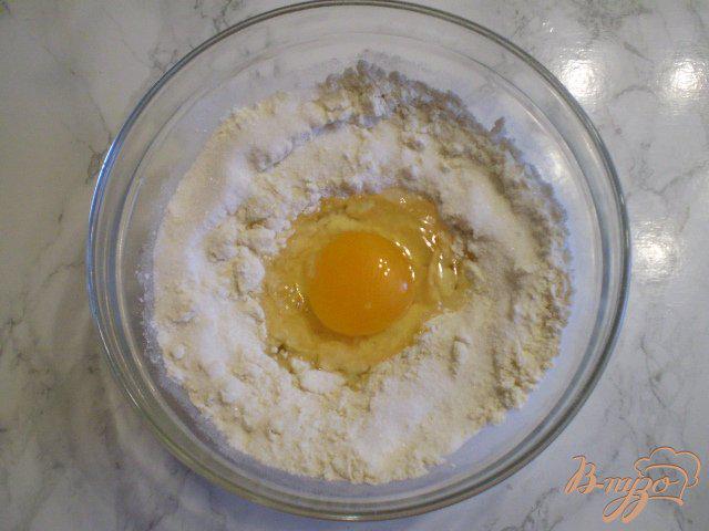 Фото приготовление рецепта: Печенье с тертым яблоком шаг №3