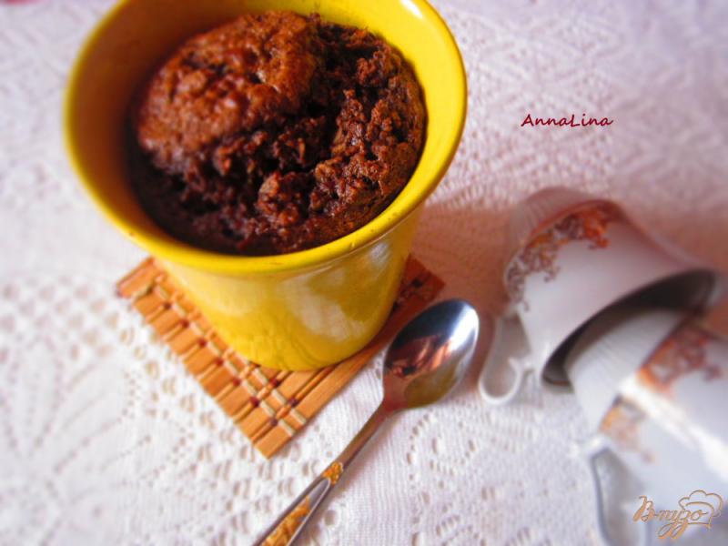 Фото приготовление рецепта: Шоколадная овсянка запеченная в духовке шаг №7