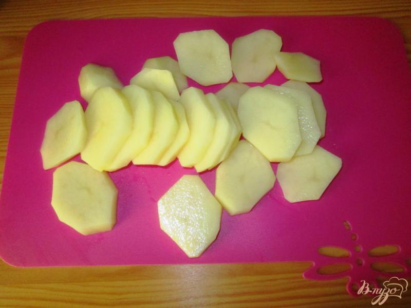 Фото приготовление рецепта: Индейка с картофелем в рукаве шаг №5