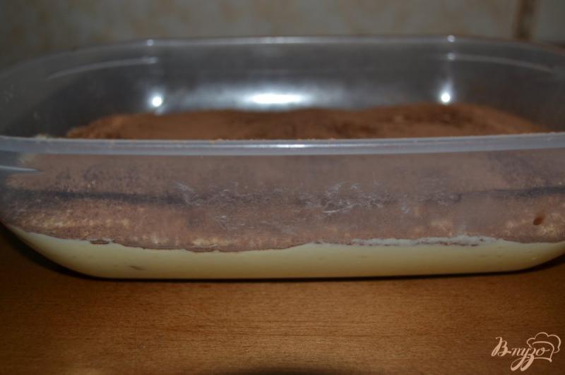 Фото приготовление рецепта: Десерт аля «Tiramisu» шаг №9