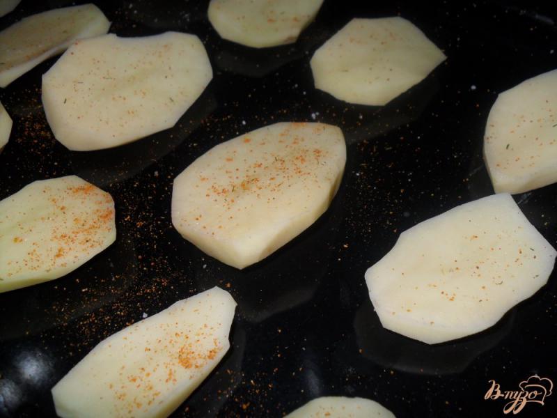 Фото приготовление рецепта: Картофель с ветчиной шаг №1