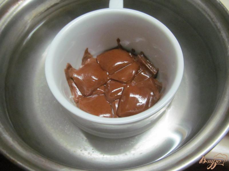 Фото приготовление рецепта: Печенье с шоколадной глазури шаг №7
