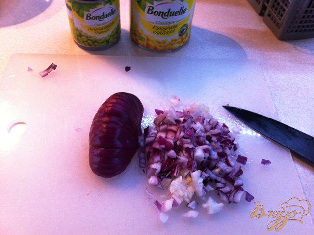 Фото приготовление рецепта: Овощной салат  с курицей. шаг №1