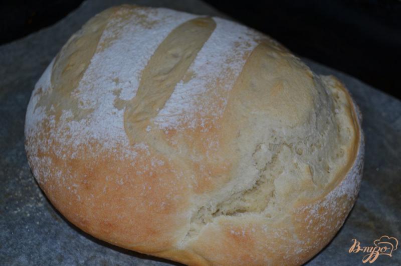 Фото приготовление рецепта: Пшеничный хлеб в духовке шаг №5