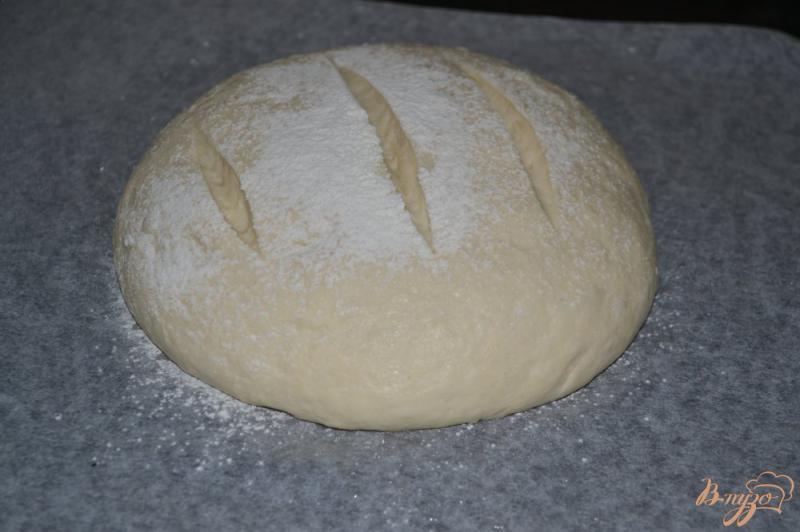 Фото приготовление рецепта: Пшеничный хлеб в духовке шаг №4