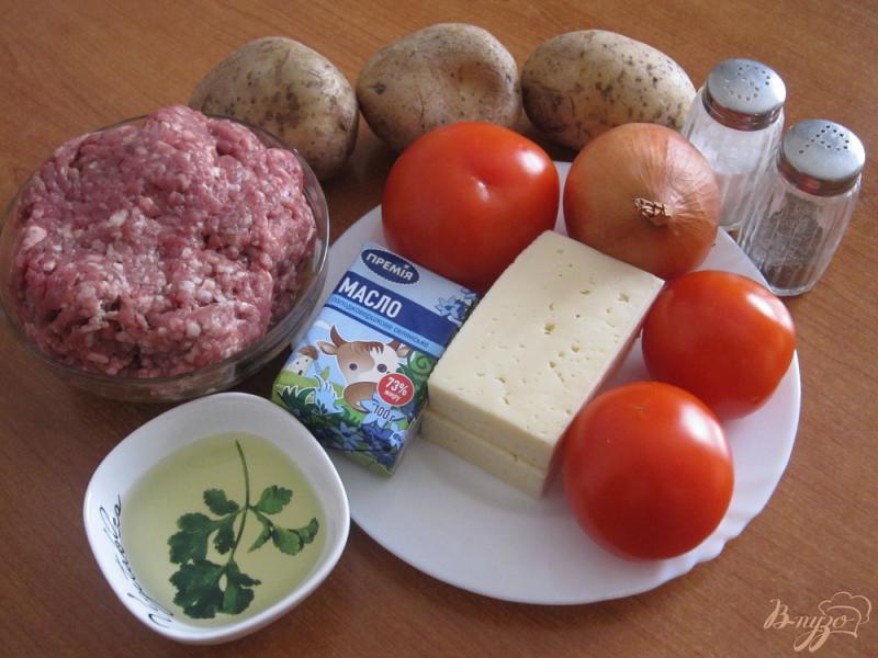 Фото приготовление рецепта: Запеканка с картофельным пюре и фаршем шаг №1