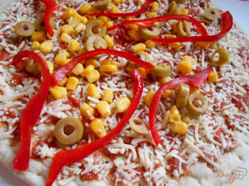 Фото приготовление рецепта: Пицца овощная шаг №2