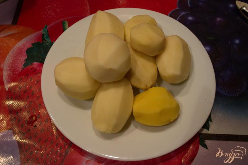 Фото приготовление рецепта: Картошка с двойным маслом шаг №1