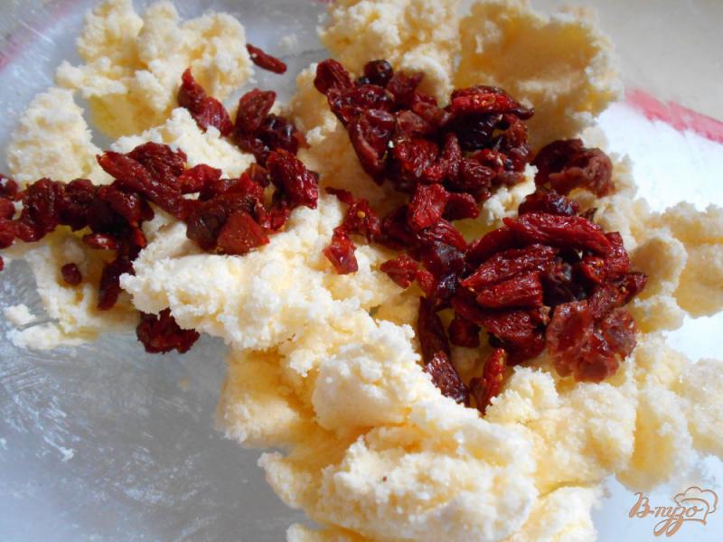 Фото приготовление рецепта: Овсяное печенье с ягодами годжи шаг №5