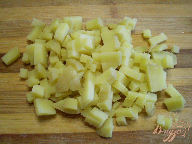 Фото приготовление рецепта: Овощной зимний салат шаг №2