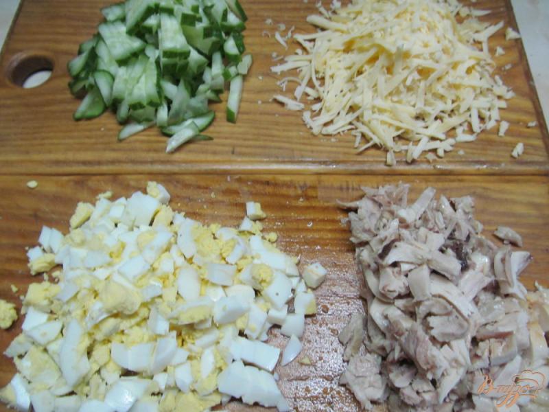 Фото приготовление рецепта: Салат с кус-кусом шаг №3