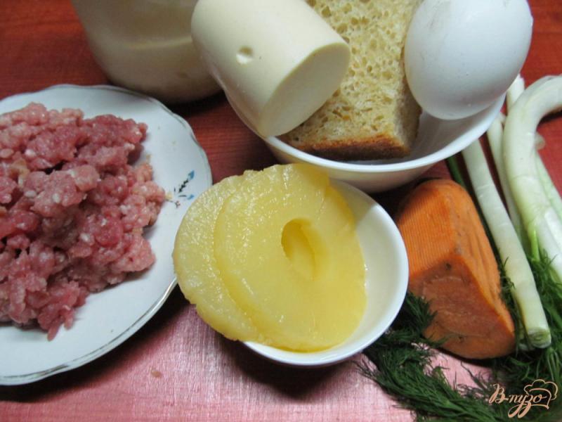 Фото приготовление рецепта: Свиные котлеты с ананасом шаг №1