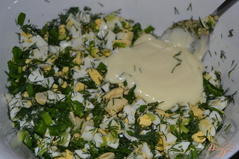 Фото приготовление рецепта: Луковый салат шаг №5