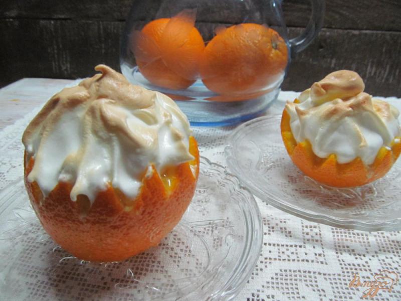 Фото приготовление рецепта: Апельсиновый десерт шаг №8
