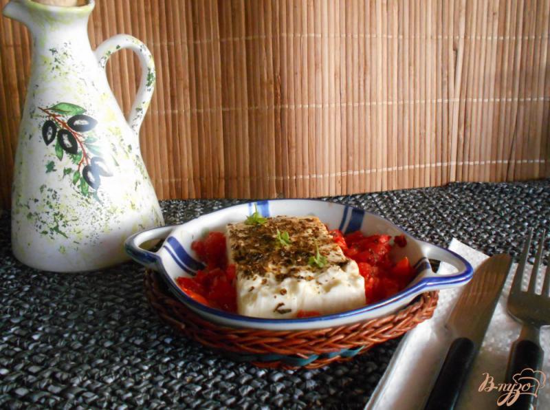 Фото приготовление рецепта: Сыр фета саганаки шаг №4