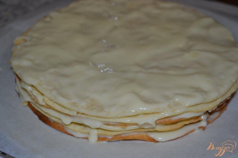 Фото приготовление рецепта: Торт «Наполеон» шаг №11