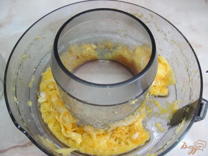 Фото приготовление рецепта: Пышное печенье из жмыха апельсина шаг №4