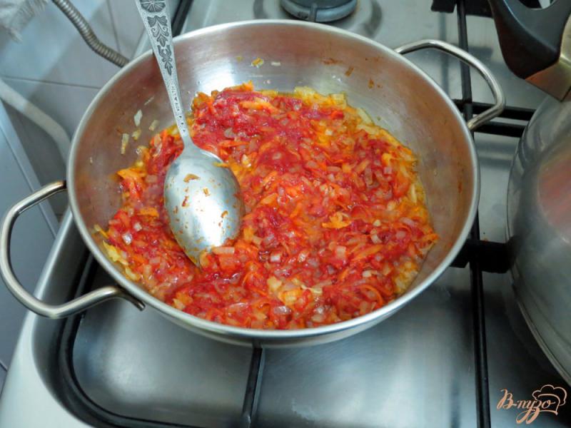 Фото приготовление рецепта: Суп из фасоли с копчёностями шаг №8
