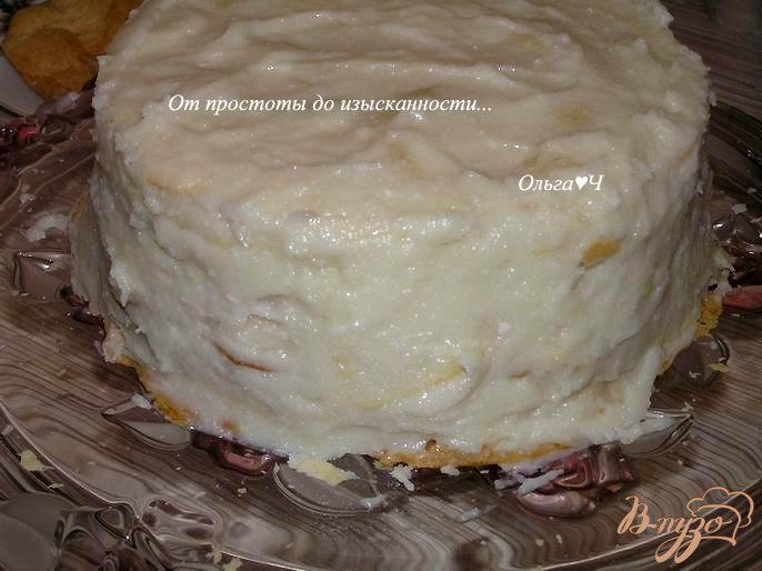 Фото приготовление рецепта: Торт «Наполеон» (постный) шаг №10
