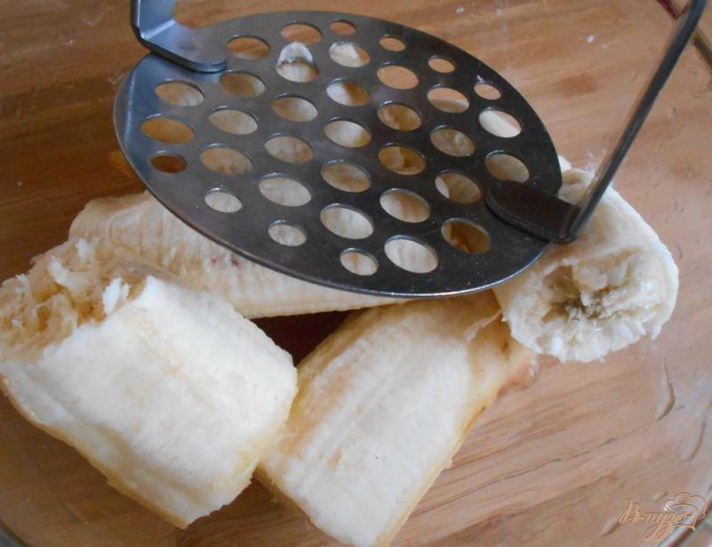 Фото приготовление рецепта: Бананово- овсяное печенье с маком шаг №4
