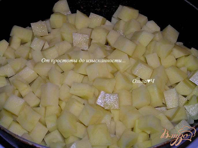 Фото приготовление рецепта: Картофель по-испански шаг №1