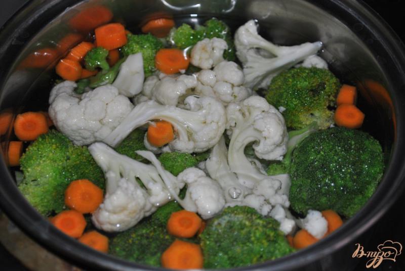 Фото приготовление рецепта: Кус-кус с курицей и овощами шаг №4