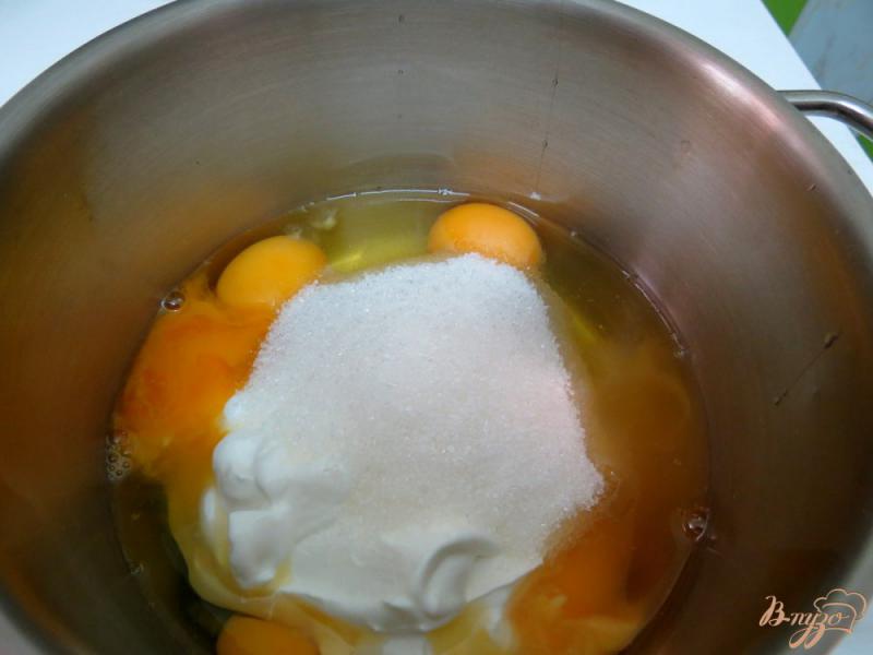 Фото приготовление рецепта: Лаваш с начинкой из творога и персиков шаг №11