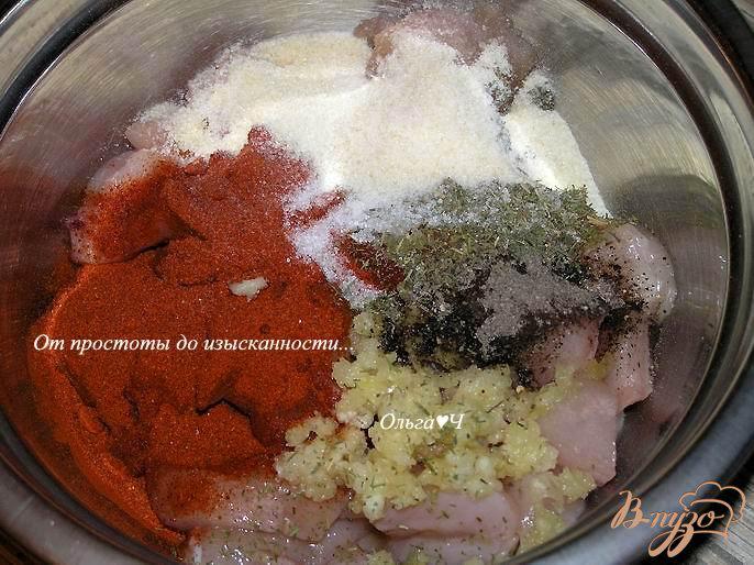 Фото приготовление рецепта: Мраморный мясной орех шаг №1
