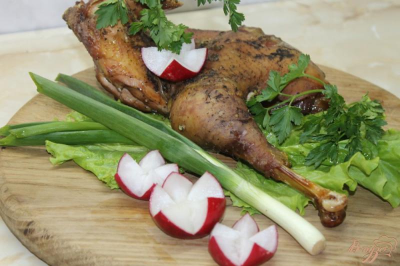 Фото приготовление рецепта: Цыпленок жаренный в рукаве со специями шаг №5