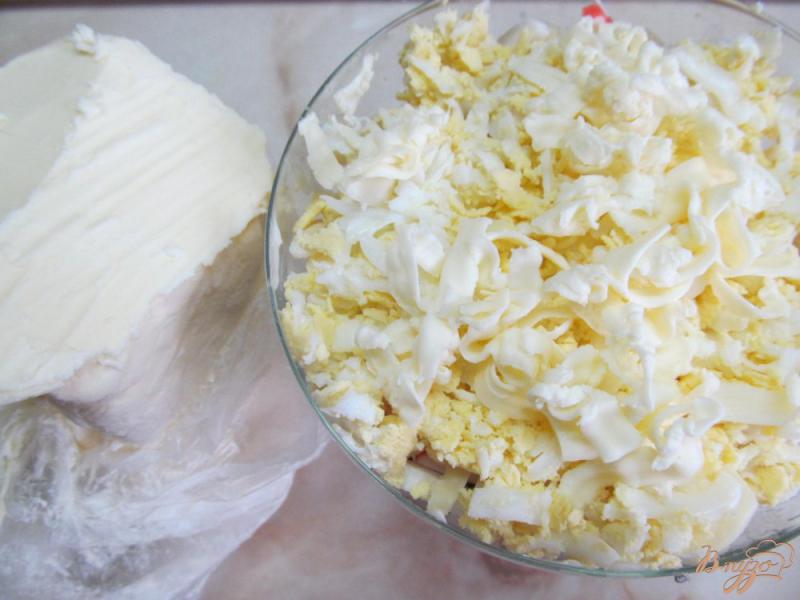Фото приготовление рецепта: Салат из морской капусты шаг №8