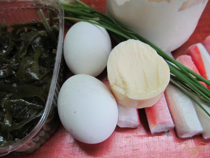 Фото приготовление рецепта: Салат из морской капусты шаг №1