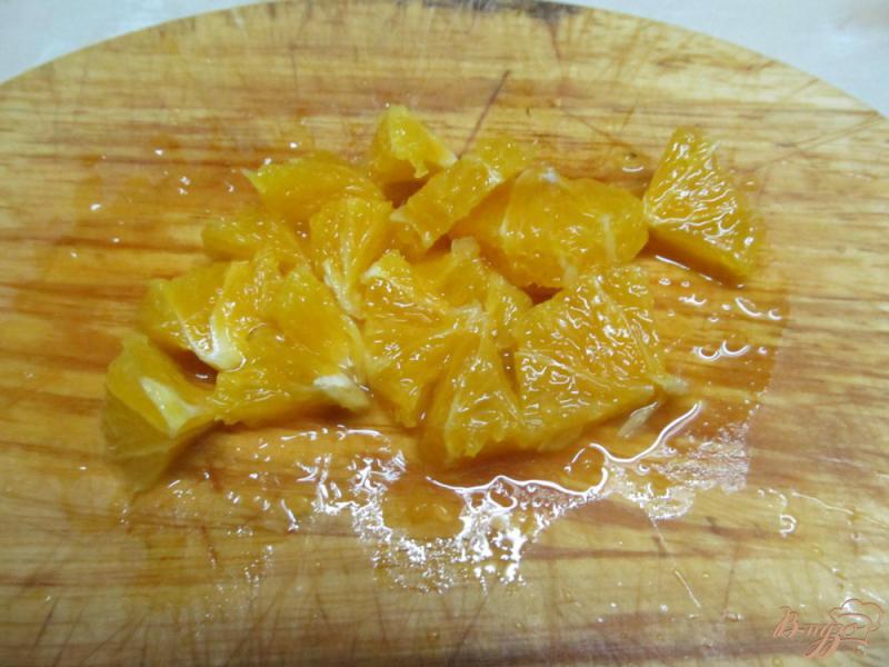 Фото приготовление рецепта: Французские гренки с апельсиновым маслом шаг №2