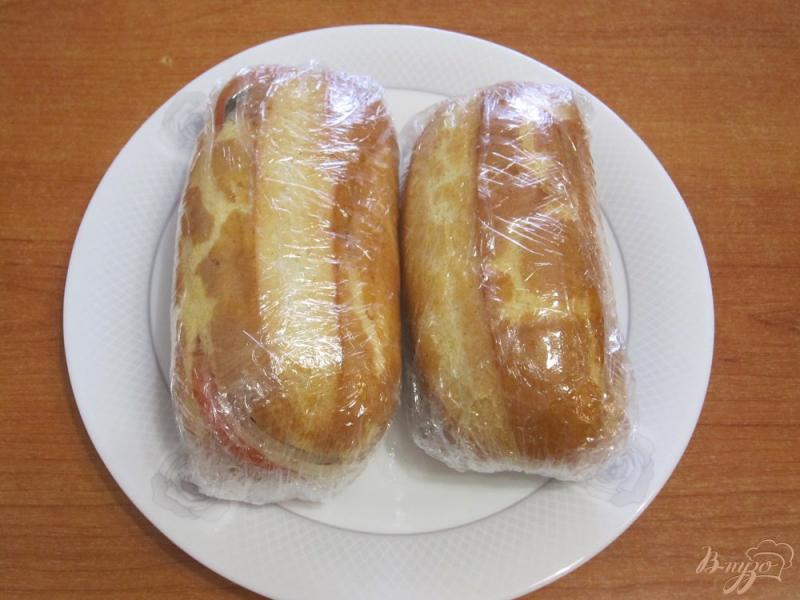 Фото приготовление рецепта: Сэндвичи с анчоусами шаг №7