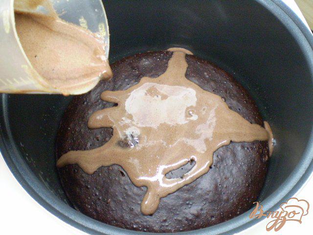 Фото приготовление рецепта: Шоколадное кухэ шаг №12