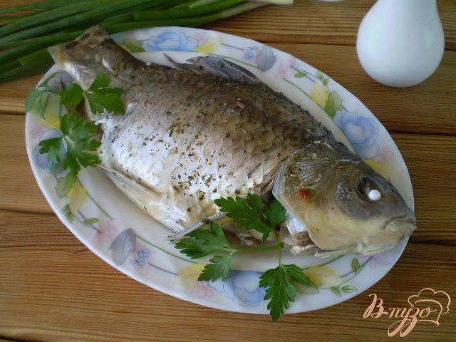 Фото приготовление рецепта: Рыба на пару в мультиварке шаг №5
