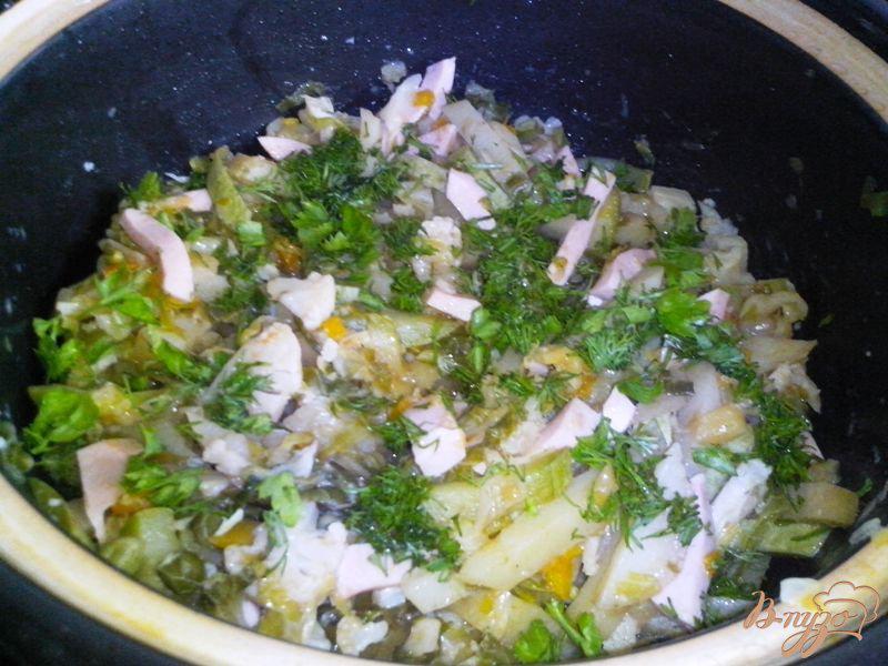 Фото приготовление рецепта: Нежное рагу из молодых овощей шаг №5