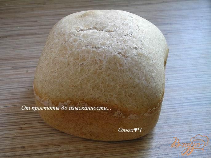 Фото приготовление рецепта: Пшеничный хлеб с ржаными отрубями шаг №5